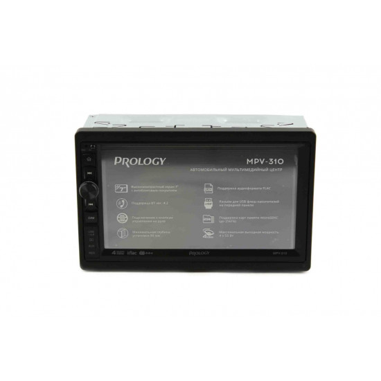 Магнитола PROLOGY MPV-310 (2DIN USB SD Bluetooth)