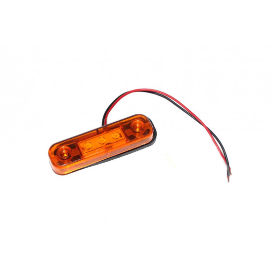Фонарь габаритный оранжевый (светодиод) ГФ22LED ЕВРОСВЕТ