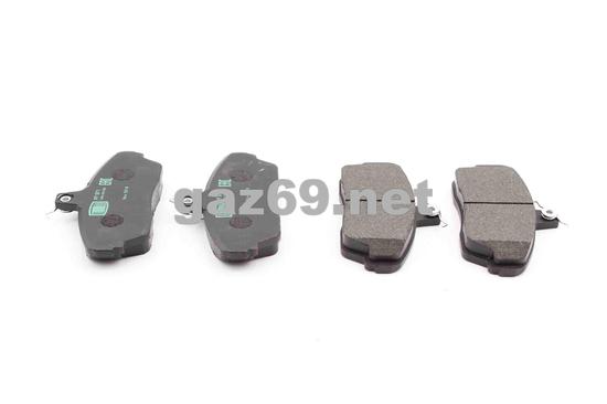 Колодки тормозные 3302 перед. диск. (4шт) TRIALLI