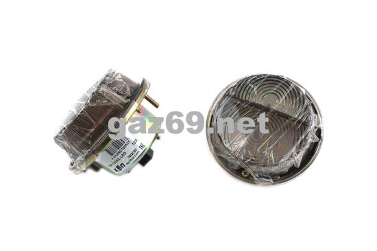Фонарь передний Г53,3307,УАЗ светодиодный подфарник (серый) металл ПФ130 AC-LED